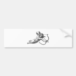 Vintage Cherub Cupid Kärlek Bildekal