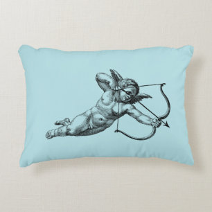 Vintage Cherub Cupid Kärlek Prydnadskudde