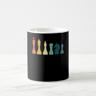 Vintage Chess Tee Retro Chess Design - Chess Kaffemugg
