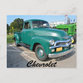 Vintage Chevrolet Lastbil Vykort