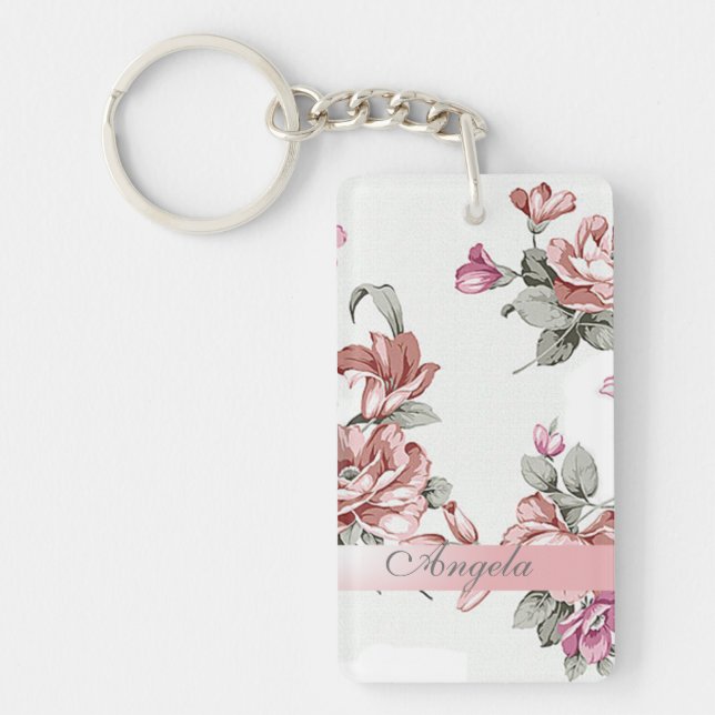 Vintage Chic Girly Flowers-Personlig (Framsidan)