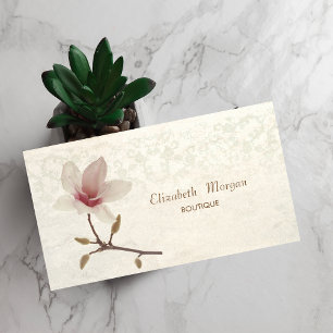 Vintage Chic Magnolia, Spets Visitkort
