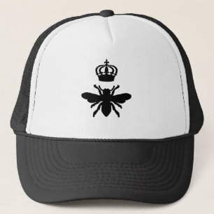 Vintage Chic Queen Bee Silhouette Keps