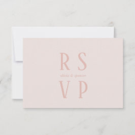 Vintage Chic Romantic Old Money Bröllop OSA Card Kort