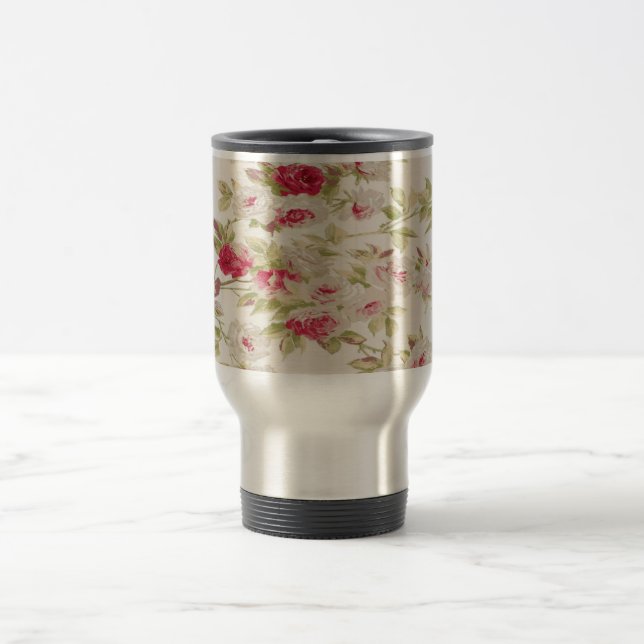 Vintage Chic  Shabby Rosa Tjejaktig Resemugg (Center)