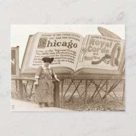 Vintage Chicago Billboard Vykort
