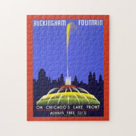 Vintage Chicago Buckingham Pussel