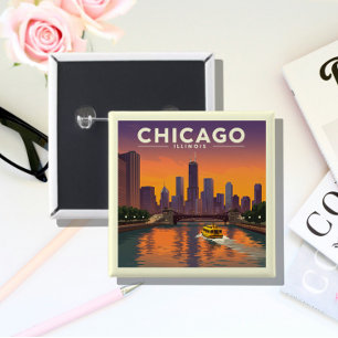 Vintage Chicago Illinois Knapp