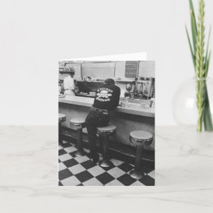 Vintage ’Chicago Outlaw’ Note Card Helgkort
