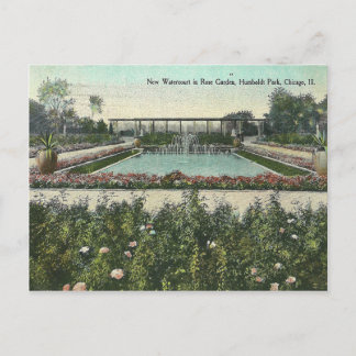 Vintage Chicago Park Vykort