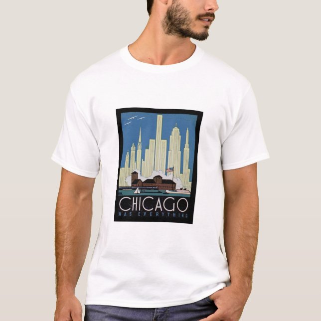 Vintage chicago tee shirt (Framsida)