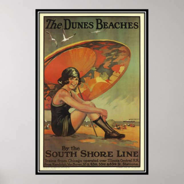 Vintage Chicago, USA - Poster (Framsidan)