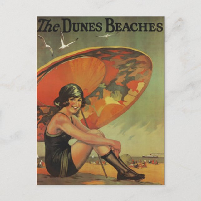 Vintage Chicago, USA - Vykort (Framsida)