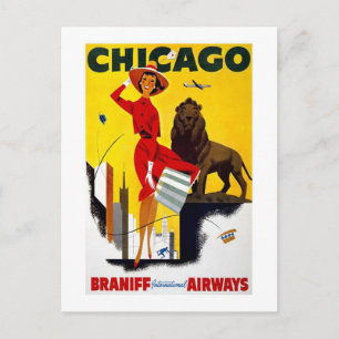Vintage Chicago Vykort