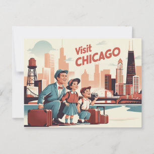 Vintage Chicago Vykort