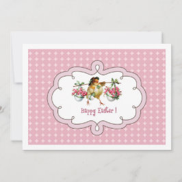 Vintage Chick Anpassningsbar Påsk Brunch Inbjudningar