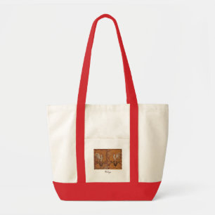 Vintage Chicken Bag Tygkasse