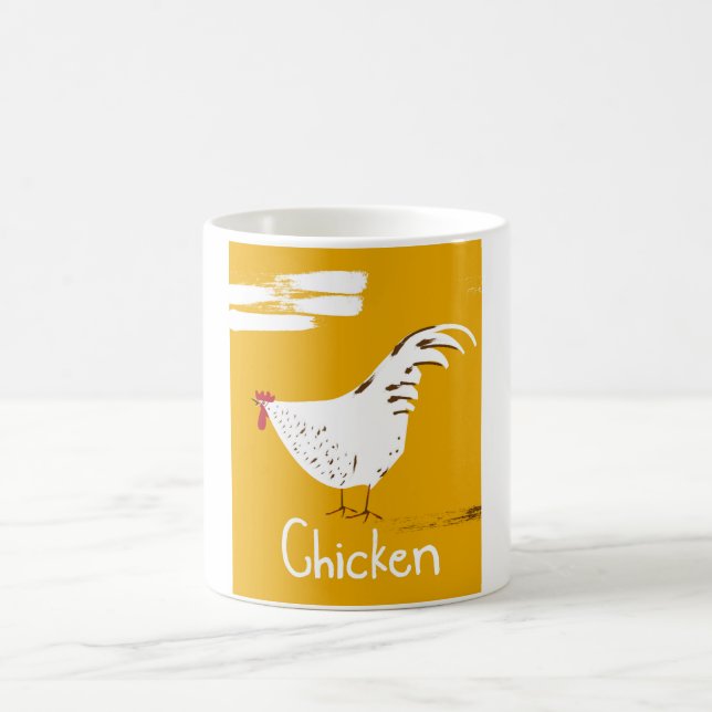 Vintage Chicken Kaffemugg (Center)