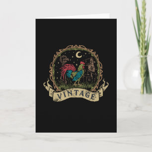 Vintage Chicken Kort