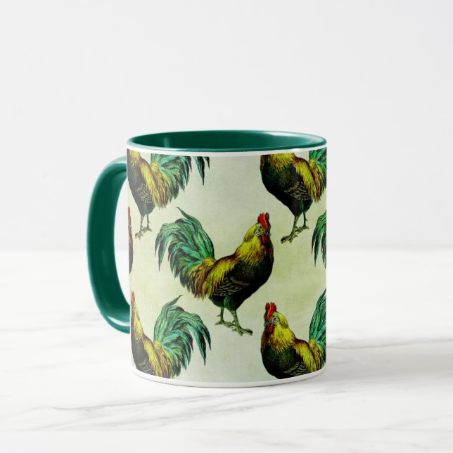 Vintage Chicken Mugg (Framsida vänster)