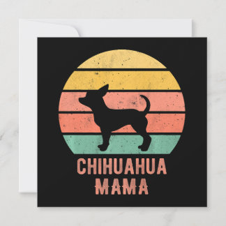 Vintage Chihuahua Hund Mamma Hund älskare