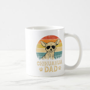 Vintage Chihuahua Pappa Hundälskare Far#39;s Dag T Kaffemugg