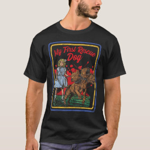 Vintage Child Game Horror Mörk Humor My First Resc T Shirt