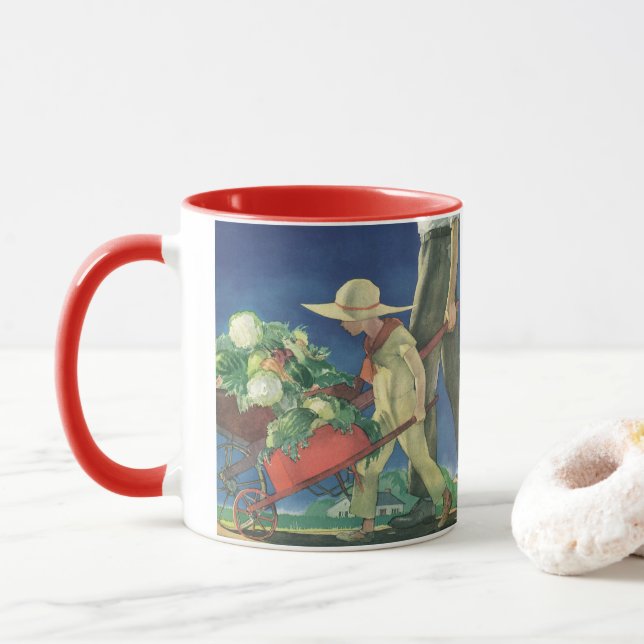 Vintage Child, Organic ; Victory Garden Mugg (Med munk)
