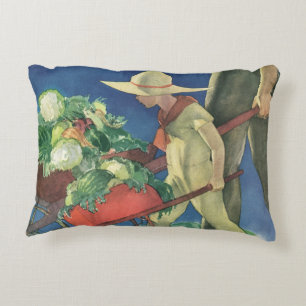 Vintage Child, Organic ; Victory Garden Prydnadskudde