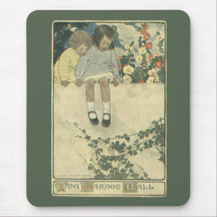 Vintage Children, Garden Wall Jessie Willcox Smith Musmatta