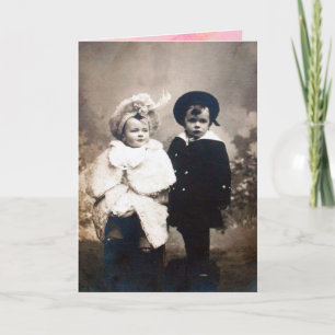 VINTAGE CHILDREN HELGKORT