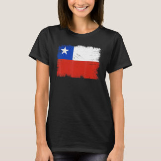 Vintage Chile Flag Chilean Independence Day T Shirt