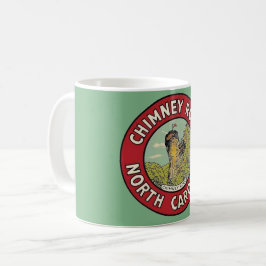 Vintage Chimney Rock NC-mugg Kaffemugg