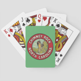 Vintage Chimney Rock NC Playing Cards Casinokort
