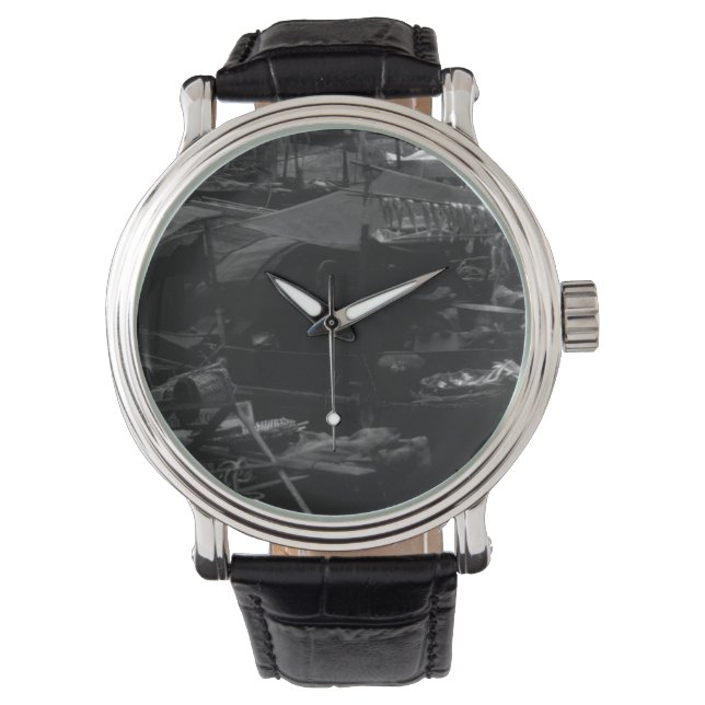 Vintage China Hong Kong hemmabåtar Armbandsur (Framsida)