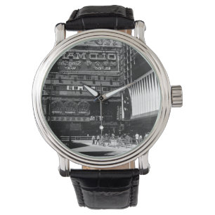Vintage China Hong Kong street City Armbandsur