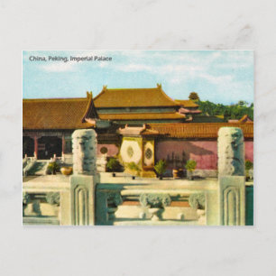Vintage, China, Peking, Imperial Palace Vykort