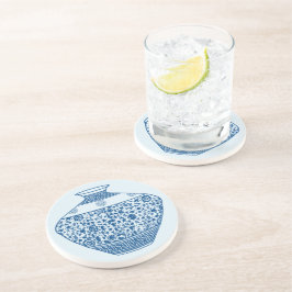 Vintage Chinoiserie Vas Ginger Burk Underlägg