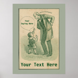 Vintage Chiropraktic Advertising Poster