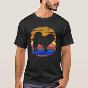 Vintage Chow Chow Retro Sunset Pets Hund älskare G T Shirt