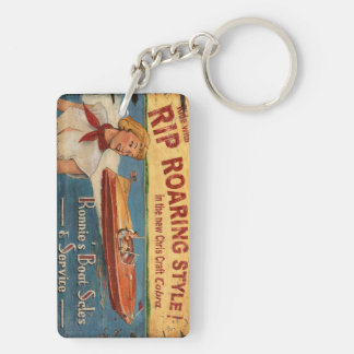 Vintage Chris Craft Wood Cobra Boat Advertisement