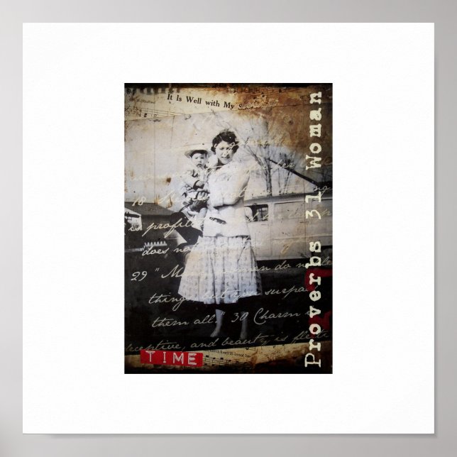 Vintage Christian Art Poster (Framsidan)