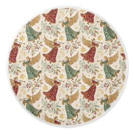 Vintage Christmas Angels Knopp