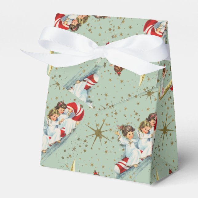 Vintage Christmas Angels  Presentaskar (Framsidan Sidan)