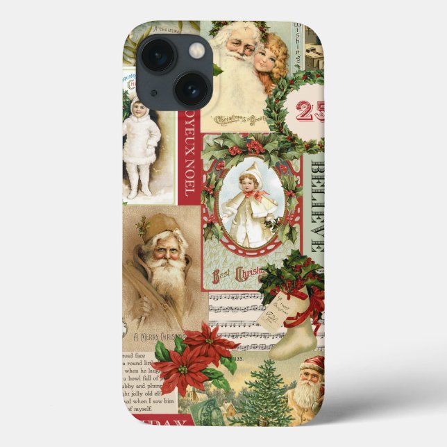 VINTAGE CHRISTMAS COLLAGE (Baksida)