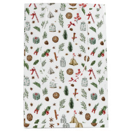 Vintage Christmas Gift Bag