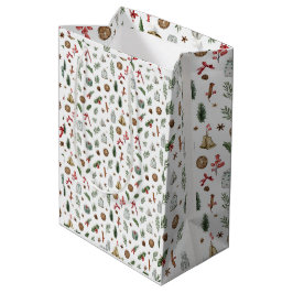 Vintage Christmas Gift Bag