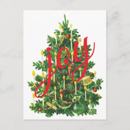 Vintage Christmas Helg Vykort