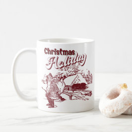 Vintage Christmas Holiday  Kaffemugg