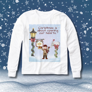 Vintage Christmas - Opening our Hearts  T Shirt
